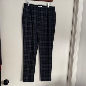 Black Plaid Pants